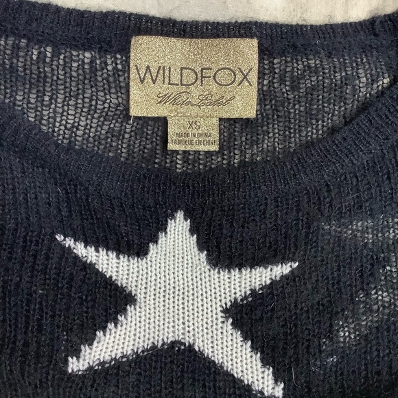 Wildfox Gold Label Destroyed Lennon Sweater. - Picture 2 of 5